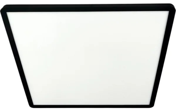 LED stropné svietidlo LED/40W/230V 3000/4000/6500K 50x50 cm čierne