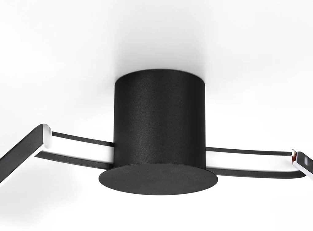 Stropné LED svietidlo Rio 55, 1x LED 30w, 3000k, w