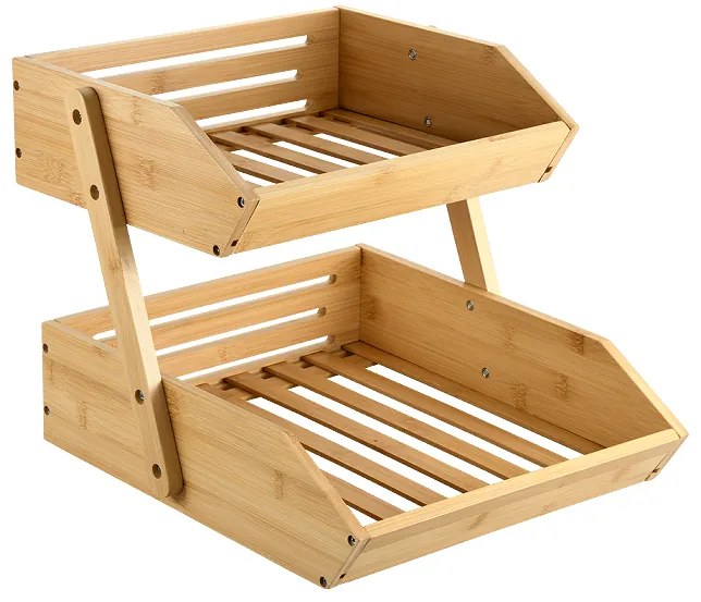 Kesper Organizér na ovocie, 2-poschodový, regál na pečivo - FRUITO