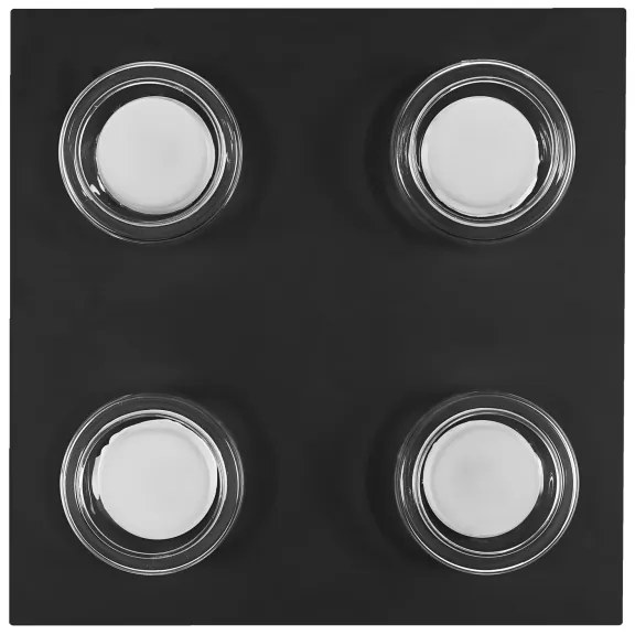 Osram -LED kúpeľňové stropné svietidlo ORBIS FLAME 4xLED/5,5W/230V IP44 čierne