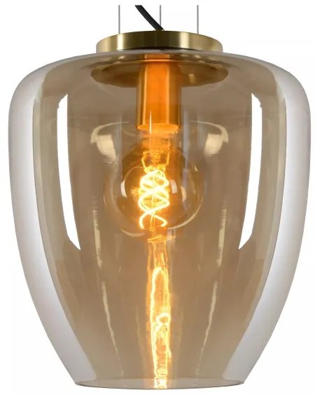 Lucide 30473/28/62 - Luster na lanku FLORIEN 1xE27/60W/230V zlatá