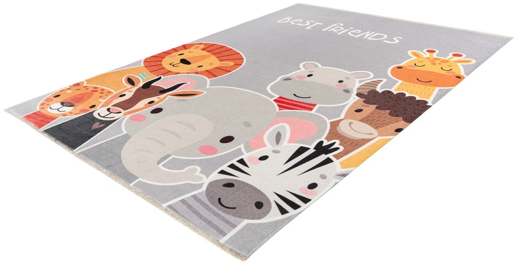 Kusový koberec My Greta 606 friends, 115x170, viacfarebná, detská izba, Obsession