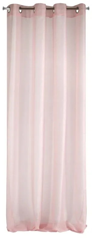 EUROFIRANY Jemný záves s hladkým, mierne lesklým povrchom 140 cm x 250 cm ružová 100 % polyester Rozmer varianty: 140 cm x 250 cm, Farba varianty: Ružová
