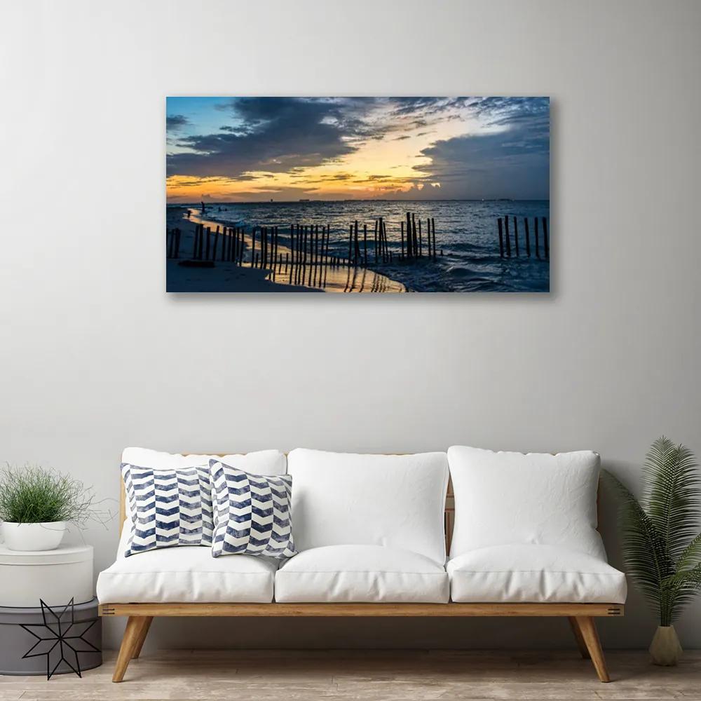 Obraz na plátne More pláž príroda 125x50 cm