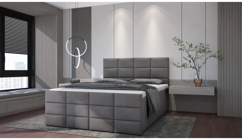 ČALÚNENÁ POSTEĽ S MATRACOM GOLDIE 160X200