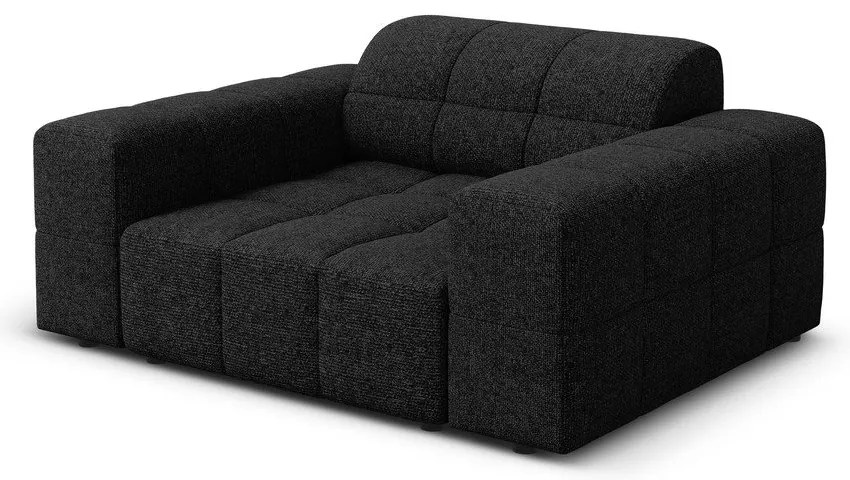 Antracitové kreslo Chicago – Cosmopolitan Design