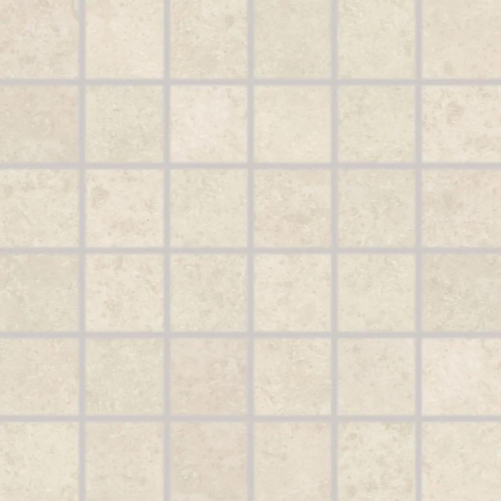 Mozaika Rako Base R svetlo béžová 30x30 cm mat WDM06431.1