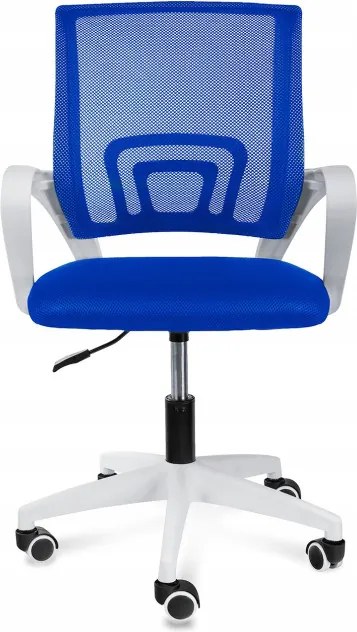 Kancelárska stolička SMART modrá / biela