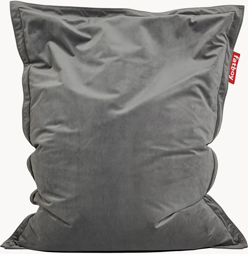 Zamatový sedací vak Original Slim