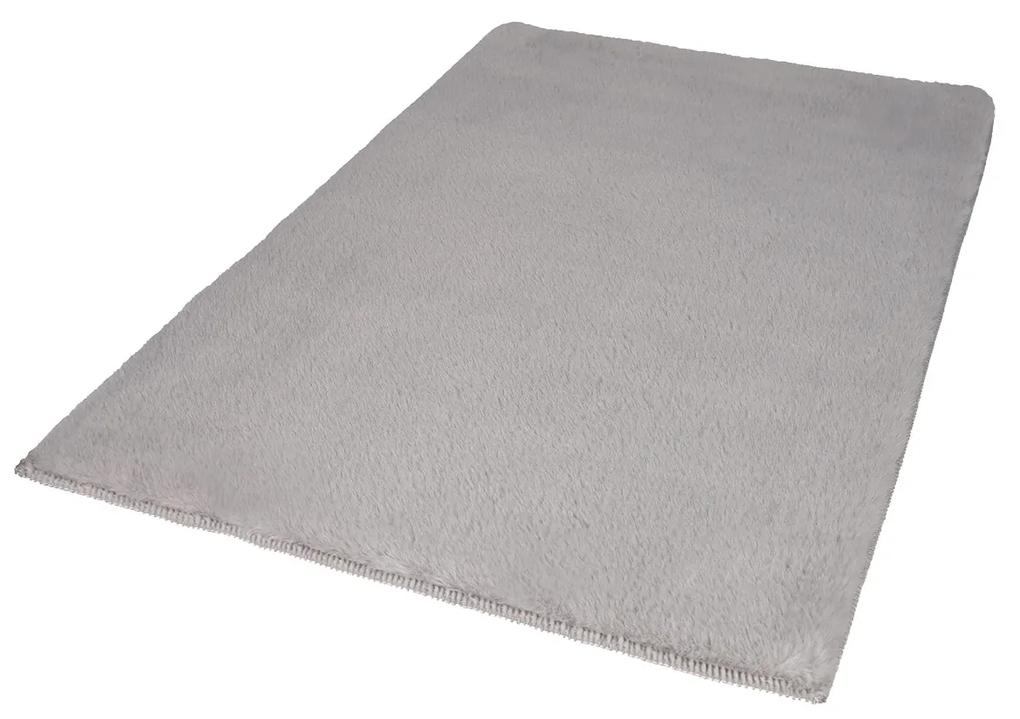 Dekorstudio Kožušinový koberec do kúpeľne TOPIA mats - sivý Rozmer koberca: 120x170cm
