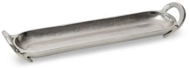 Dekoračný podnos SARA 02 strieborný