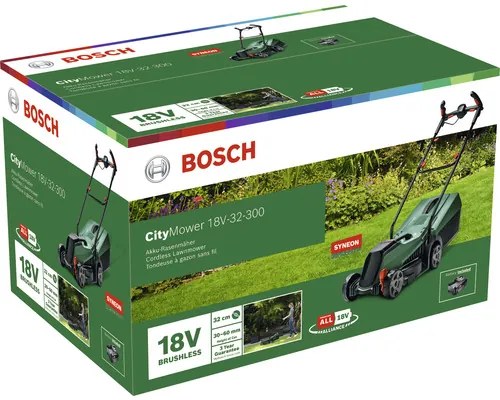 Aku kosačka Bosch CityMower 18V-32 vr. 1 ks aku a nabíjačky