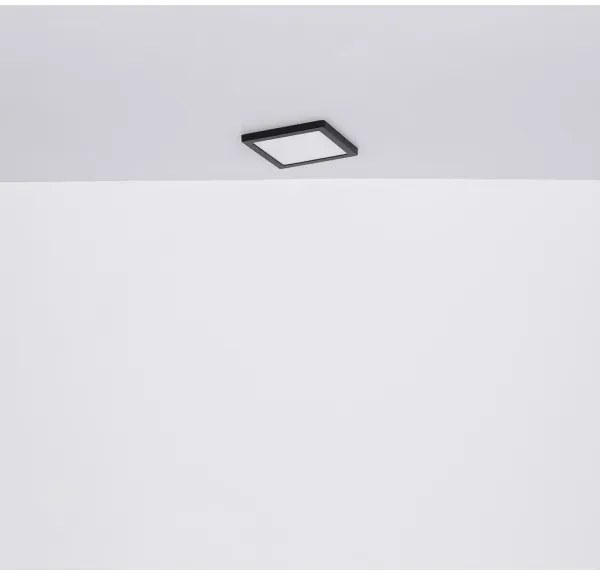 Globo 12380-18B - LED Stropné svietidlo LASSE LED/18W/230V 3000/4000/6500K čierna