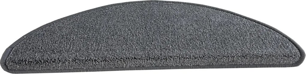 Vopi Nášľapy na schody Messina šedá polkruh, samolepiaca - 24x65 polkruh (rozmer vrátane ohybu)