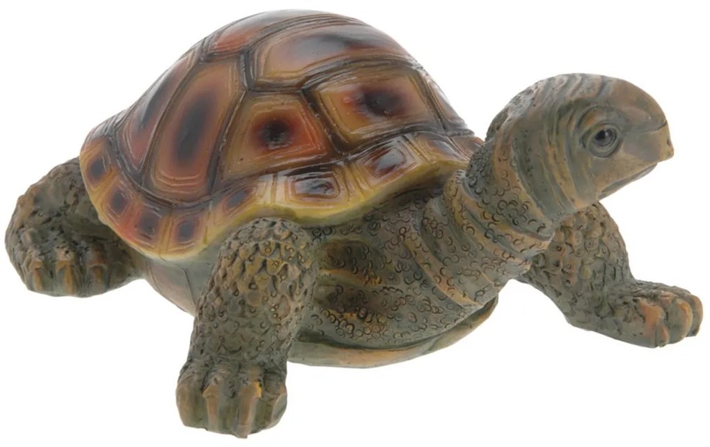 Záhradná figúrka z polistone Turtles, sada 2ks, 10x12,5 cm, viacfarebná