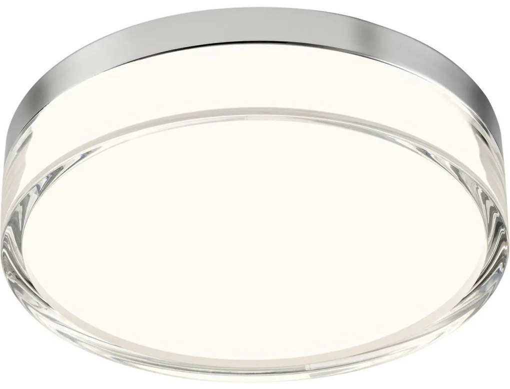 Redo 01-3727 - LED Stropné svietidlo FRISBI LED/12W/230V 3000/4000K IP44 chróm