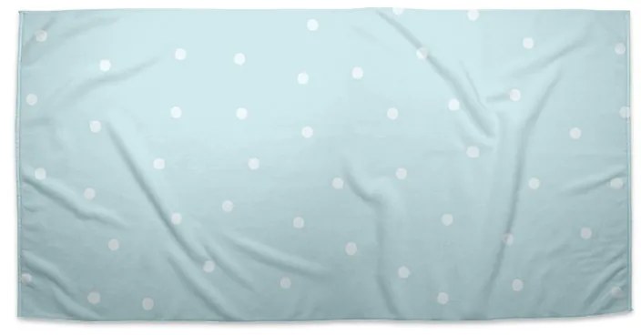 Sablio Uterák Bodky na bledomodrej - 50x100 cm
