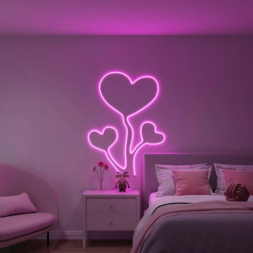 Biely LED pásik 300 cm Neon – Reality