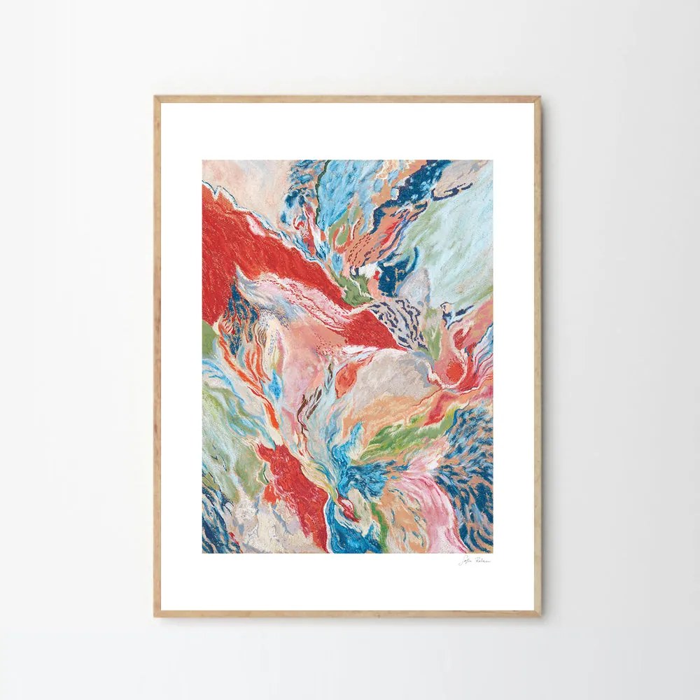 The Poster Club Plagát Quiet Bloom by Sofia Rebecca Iversen 70x100