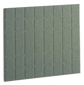 Akustický nástenný panel SPLIT, 800x600 mm, zelený