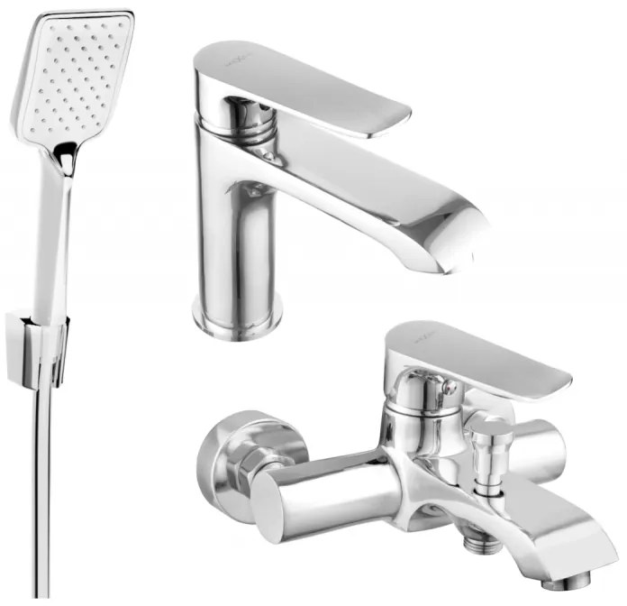 Mexen Pecos vaňová sada R62, chróm - 72703R62-00
