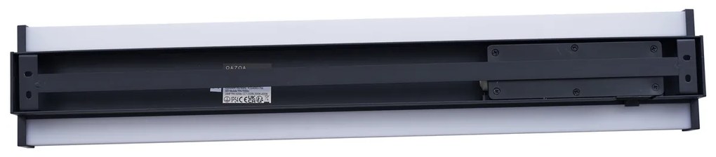 Moderná nástenná lampa čierna CCT 60cm vrátane LED IP54 - Vanya