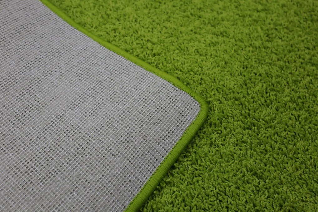Vopi koberce Kusový koberec Color Shaggy zelený štvorec - 60x60 cm