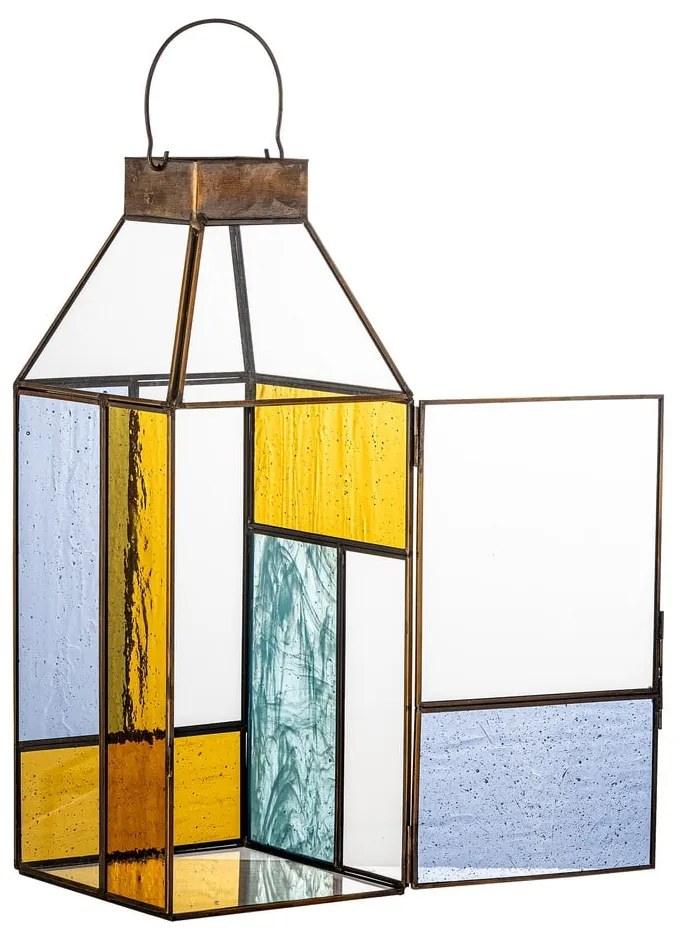 Sklenený lampáš (výška 38 cm) Drew – Bloomingville