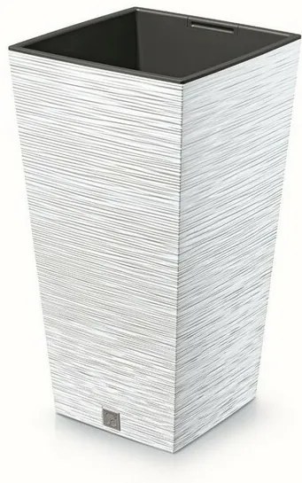 Kvetináč FURU SQUARE 39,5 cm, biely, 39 cm