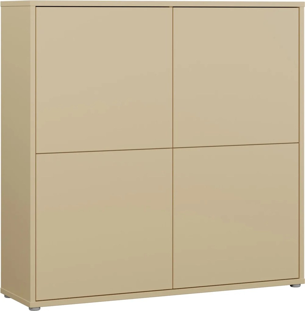XXXLutz VYSOKÁ KOMODA, žltá, 124,5/121,5/34,9 cm Carryhome - Online Only drobný nábytok - 000687018339