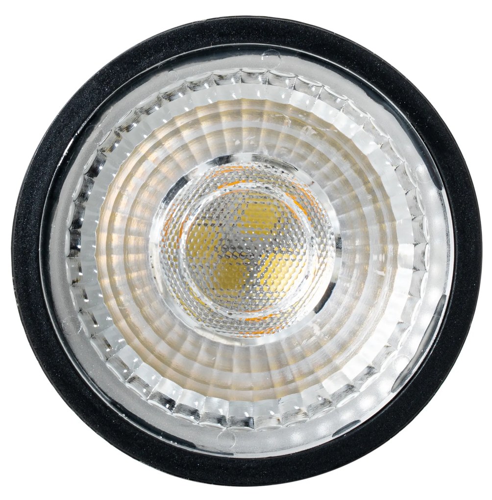 Sada 5 GU10 3-krokovo stmievateľných LED žiaroviek čierna 6W 4300 lm 2000 - 6000K