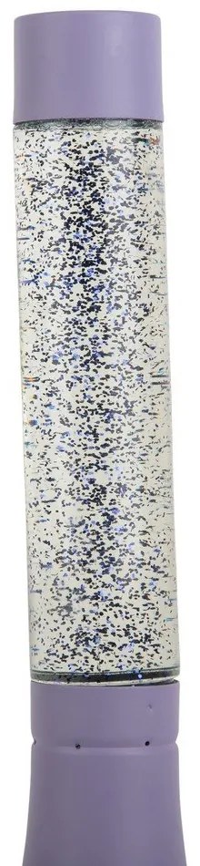 Fialová stolová lampa so skleneným tienidlom (výška 37,5 cm) Astro Glittler – Leitmotiv
