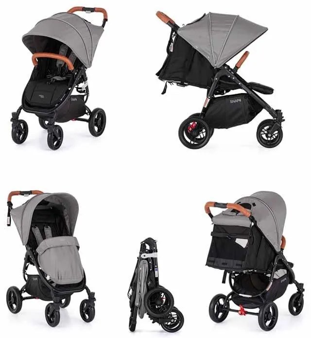 VALCO BABY Kočík športový Snap 4 Flat Matte LTD Edition Fauna, ekokoža
