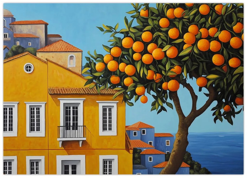 Obraz - Pomarančovník (70x50 cm)
