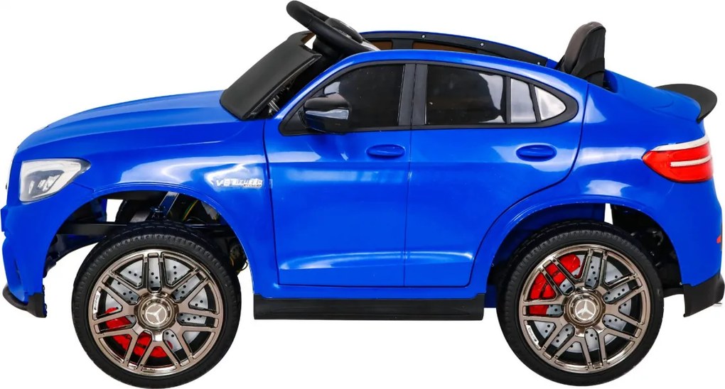Ramiz Mercedes Benz GLC63S pre deti Modré SUV s diaľkovým ovládaním
