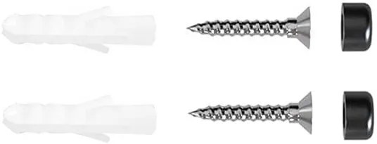 Držiak na kuchynské utierky DOGER čierny