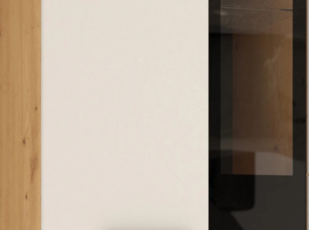 Obývacia stena Samsa, dub artisan/biela