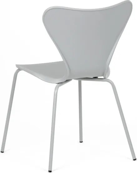 Jedálenská stolička sivá CT-X7034 GREY