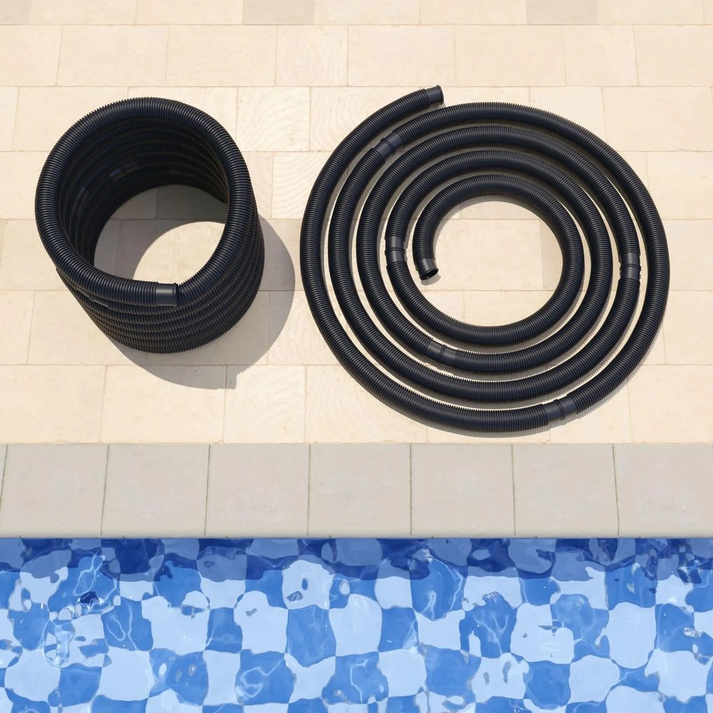 InternetovaZahrada Bazénová hadica Ø38 mm x 6 m - čierna