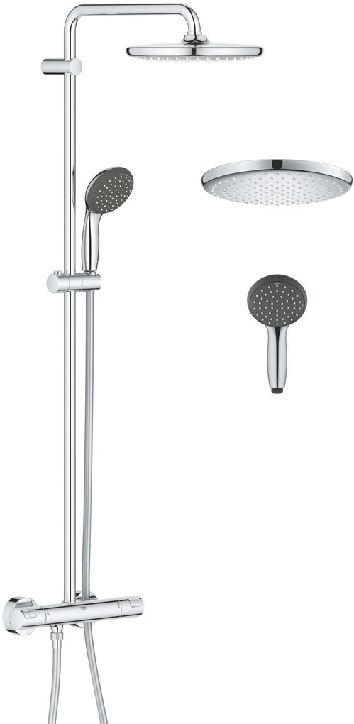 Grohe Vitalio Start Shower System sprchová súprava nástenná áno chrómová 26816000