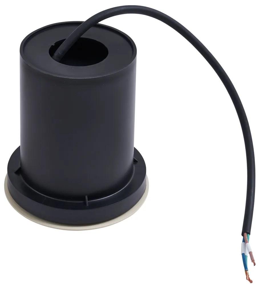 Moderné zemné bodové svietidlo béžové GU10 50 mm nastaviteľné IP65 - Delux