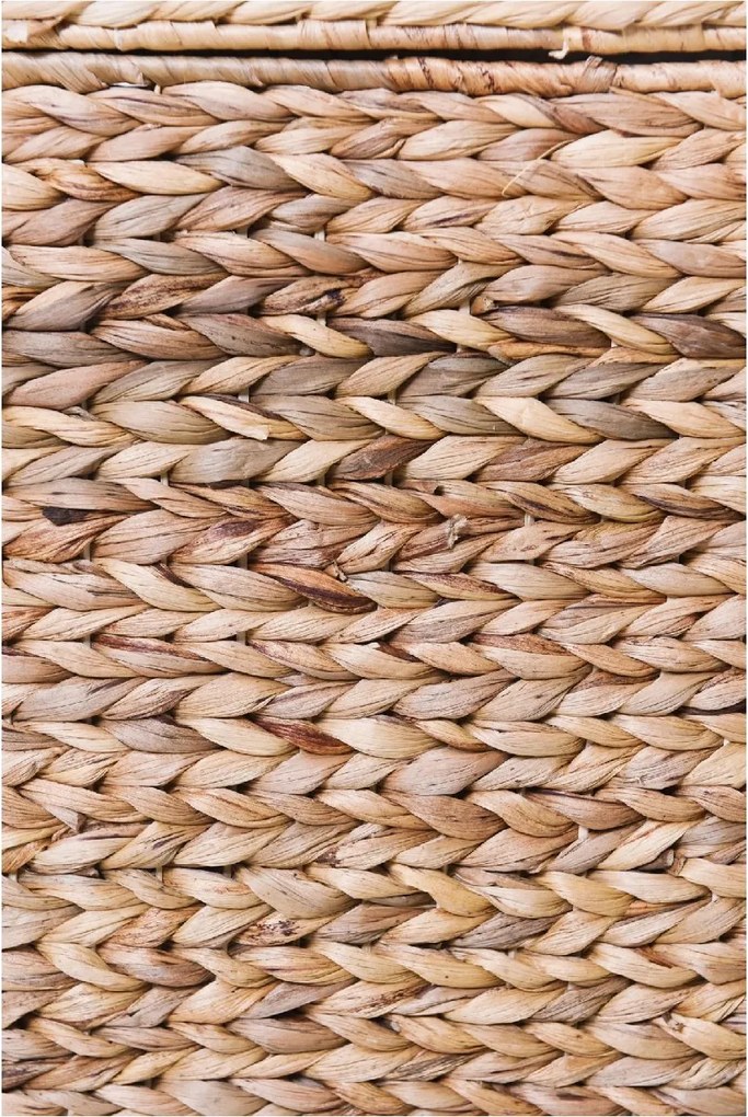 Truhla BIG, šírka 90 cm, vodný hyacint, natur