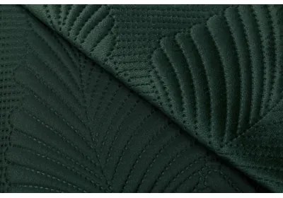 Vrchná prikrývka na posteľ prešívana s motívom listov FERN 220 x 240 cm
