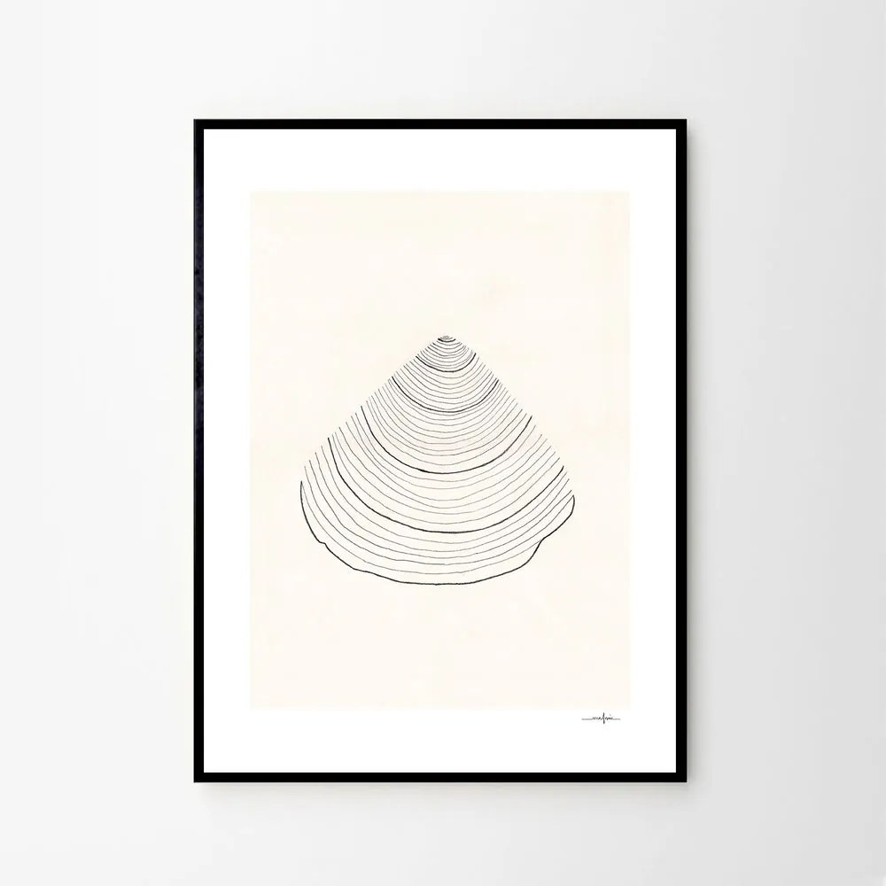 The Poster Club Plagát Shell by Ana Frois 50x70