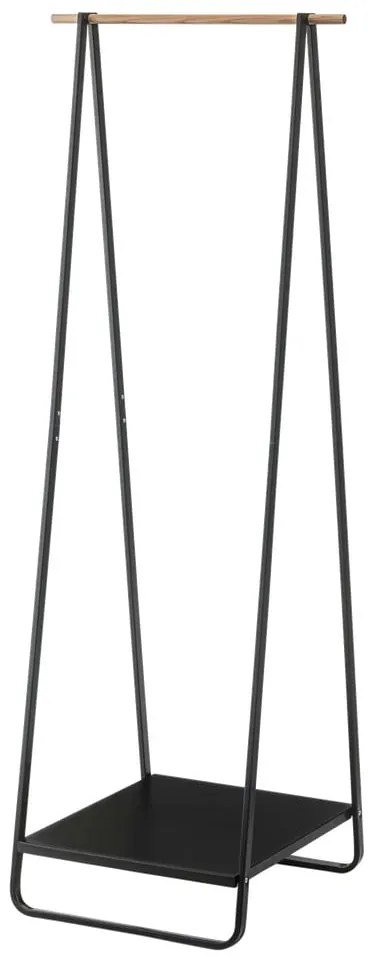 Čierny kovový stojan na oblečenie Tower – YAMAZAKI