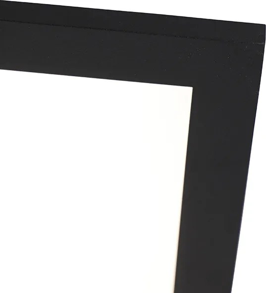 Stropné svietidlo čierne 80 cm vrátane LED s diaľkovým ovládaním - Live