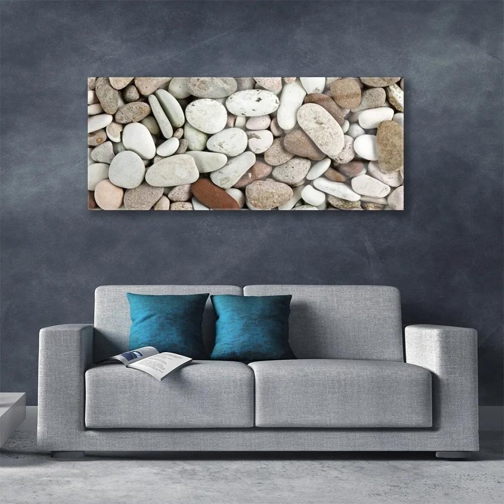 Obraz plexi Kamene dekoračné kamienky 125x50 cm