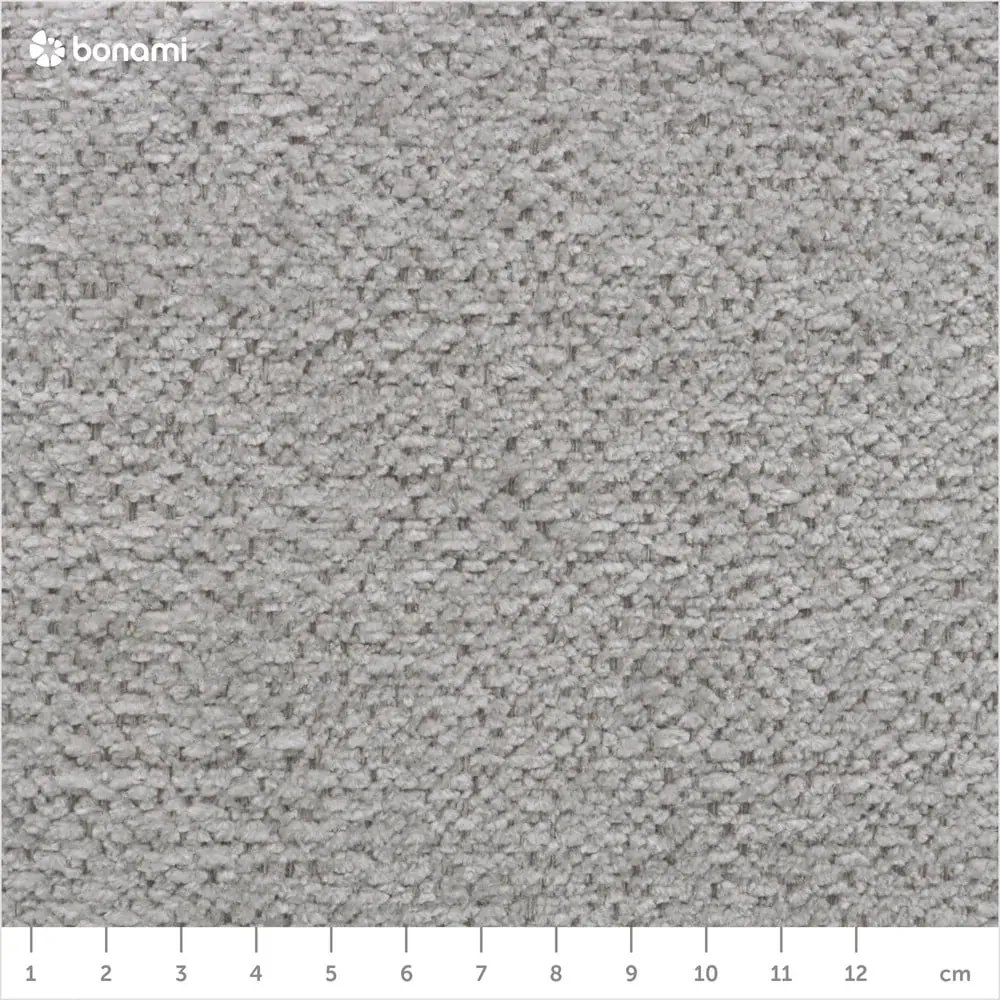 Svetlosivá ženilková rozkladacia/s úložným priestorom rohová pohovka (ľavý roh/do L) Everest – Bobochic Paris