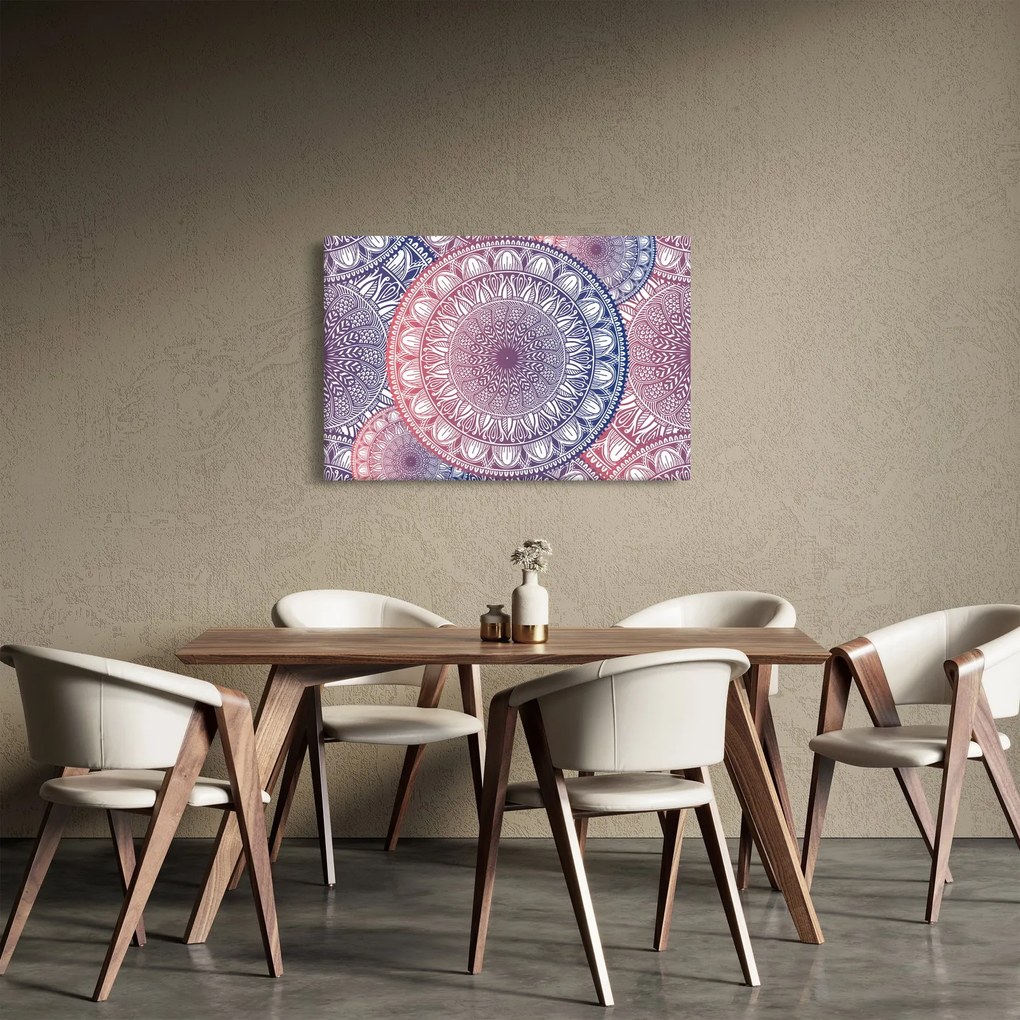 Obraz z mandál (90x60 cm)
