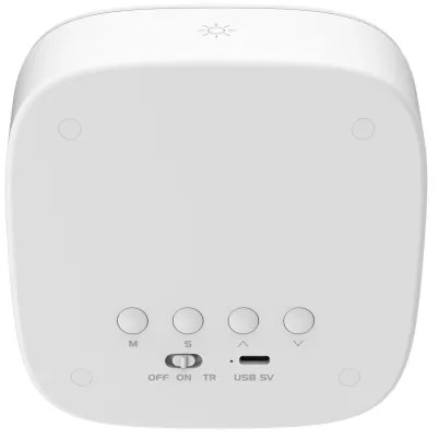 LED Stmievateľná nočná lampička s budíkom BUNNY LED/1,2W/5V 3000K